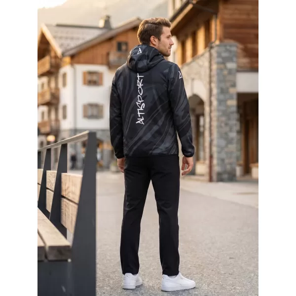  Férfi prémium softshell kabát ALTISPORT VOJ/ALM072JACK01 FEKETE 