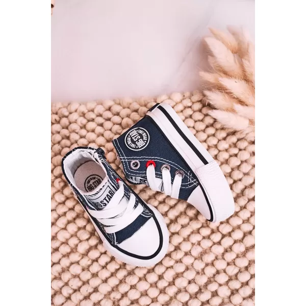  Gyermek tornacipő BIG STAR HH374189 NAVY Big Star Shoes 