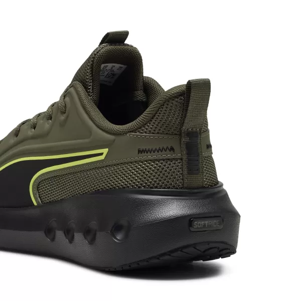  Csizma PUMA SOFTRIDE CARSON 310154_22 LODEN ZÖLD/FEKETE/LUX LIME 
