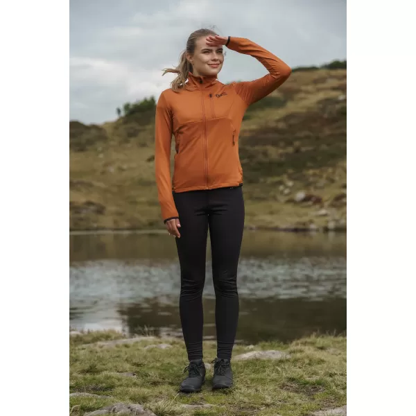  Női powerfleece pulóver NORDBLANC SEDGE NBWFL8291 BARNA 