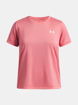Lányos póló UNDER ARMOUR UA TECH SSC 6005138-600 RÓZSASZÍN