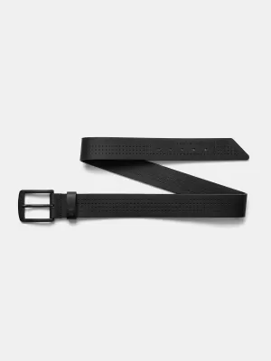 Férfi öv UNDER ARMOUR M DRIVE PU BELT 1389942-001 FEKETE