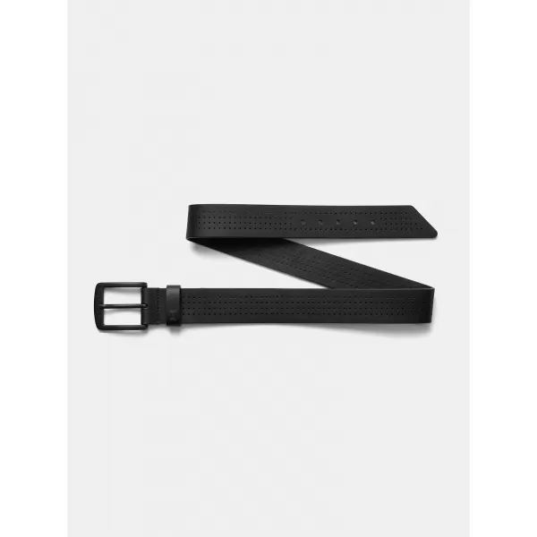  Férfi öv UNDER ARMOUR M DRIVE PU BELT 1389942-001 FEKETE 