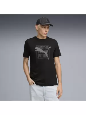 Férfi póló PUMA GRAPHIC TEE 691775_01 PUMA FEKETE