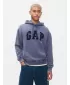 Férfi pulóver GAP LOGO HOODIE PULLOVER 646027-01 ÉJSZAKAI ÉGBOLT