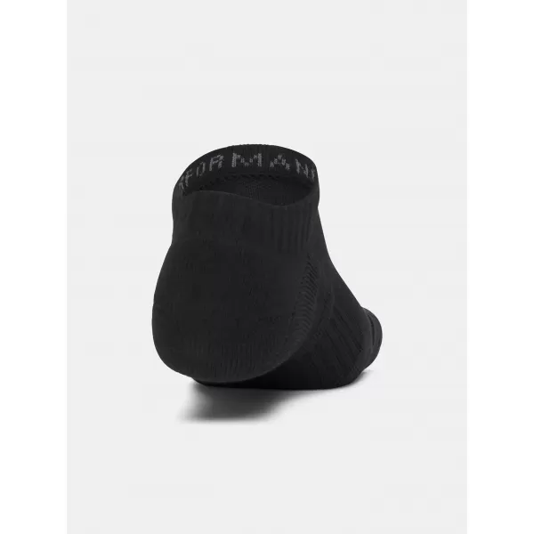  Zokni UNDER ARMOUR PERFORMANCE COTTON 3PK NS 6009683-008 FEKETE 