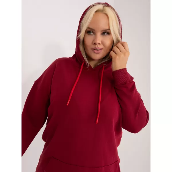  Női pulóver BASIC FEEL GOOD RV-BL-6338.19X BURGUNDIA 