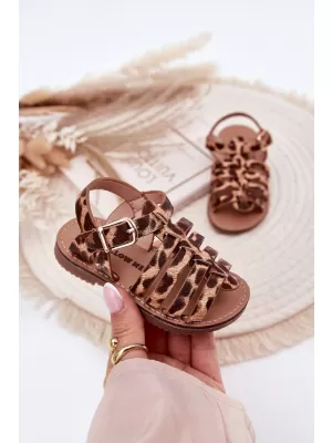 Gyermek szandál BOTO MARIANA 38044 LEOPÁRD