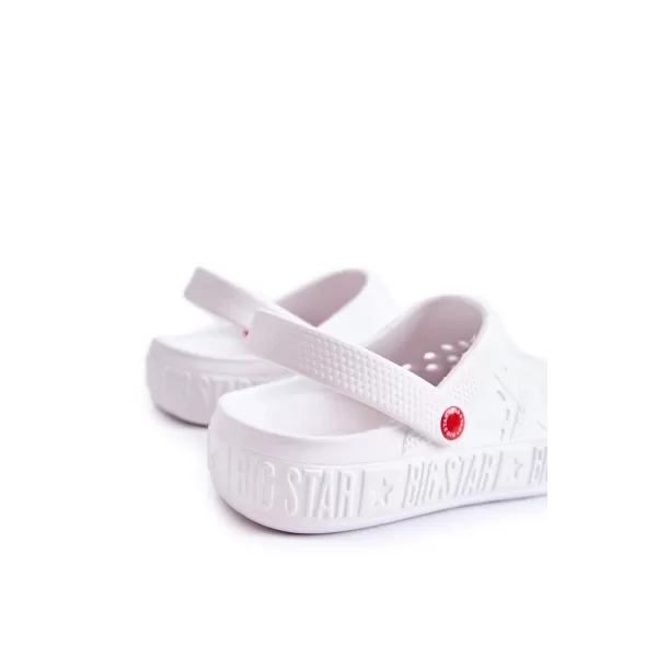  Férfi papucs BIG STAR II175003 WHITE Big Star Shoes 