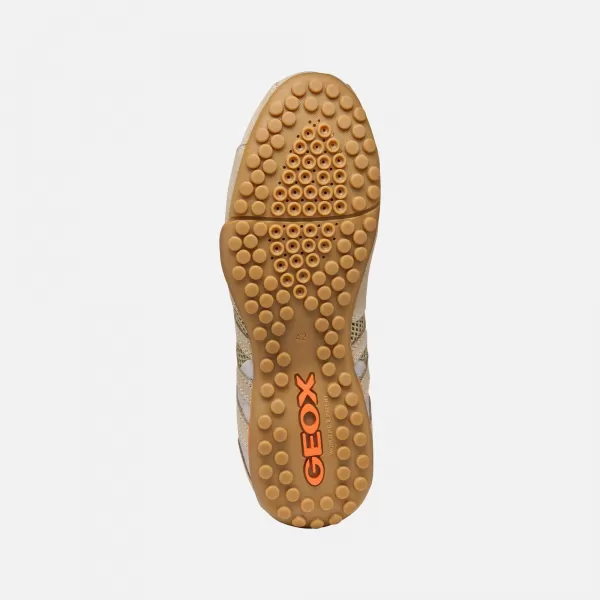  Férfi tornacipő GEOX SNAKE ORIGINAL G002963 BÉZS 