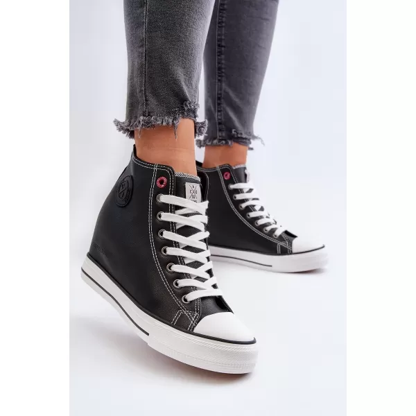  Női tornacipő CROSS NN2R4005 BLACK Cross Jeans 