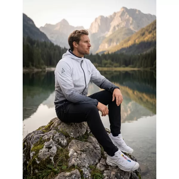  Férfi prémium softshell kabát ALTISPORT VOJ/ALM126JACK01 FEKETE-FEHÉR 