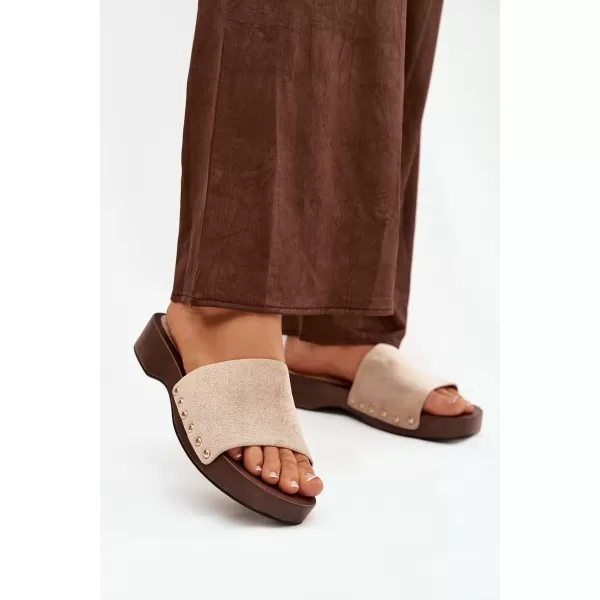  Női papucs BOTO FERINNA 41222 KHAKI 
