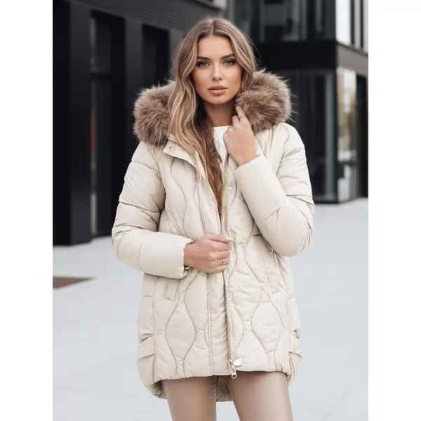  Női kabát DSTREET TY5495 FEHÉR 