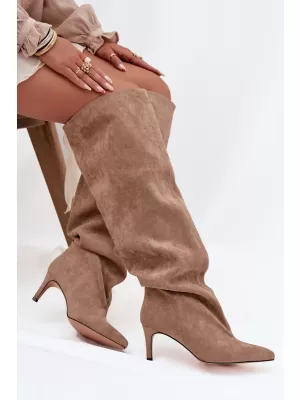 Női csizma BOTO MAVILLA 38997 KHAKI