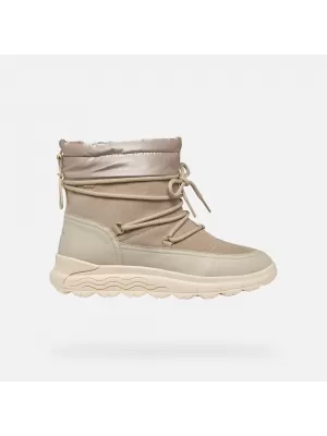 Női bokacsizma GEOX SPHERICA 4X4 ABX G004652 BÉZS