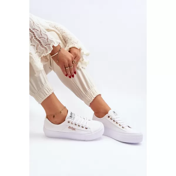  Női tornacipő LEE COOPER LCW-24-31-2725 FEHÉR 