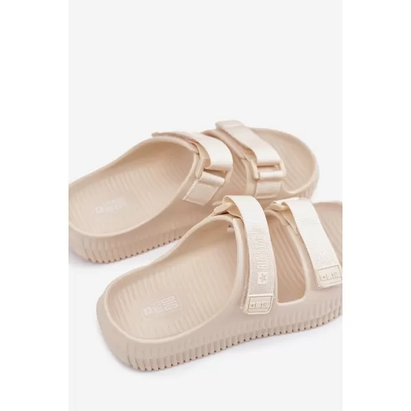  Női papucsok BIG STAR RR274A529 BEIGE Big Star cipők 