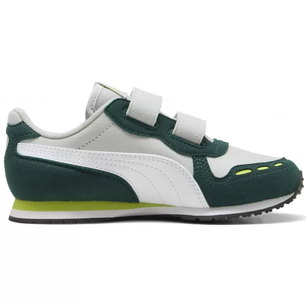  Gyerekcipők PUMA CABANA RACER SL 20 V PS 383730-19 VILÁGOSSZÜRKE/FEHÉR/SÖTÉT MIRTUSZ 