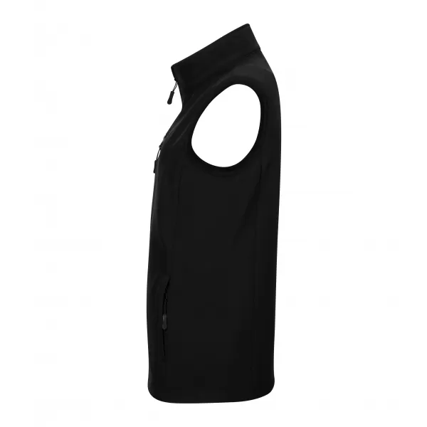  Női softshell mellény ALTISPORT NoPrint NP/ALW965 FEKETE 