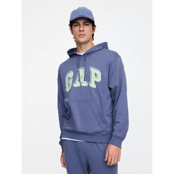  Férfi pulóver GAP HERITAGE LOGO PULLOVER HOODIE 868460-06 CSENDES KÉK 