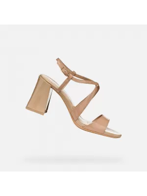 Női szandál GEOX NEW ERAKLIA 80 T01 G012894 VILÁGOSBARNA