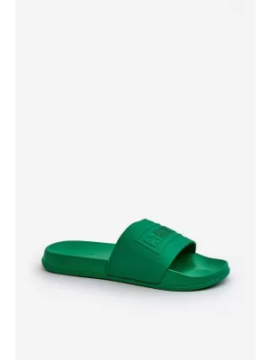 Férfi papucsok BIG STAR NN174650 GREEN Big Star cipők