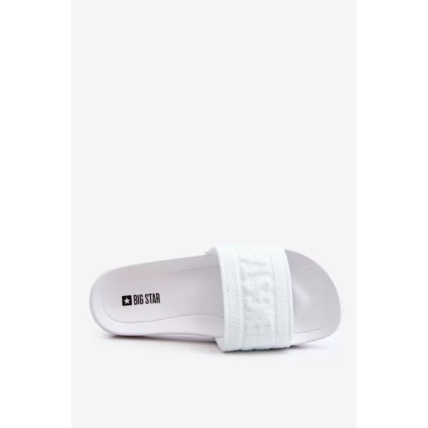  Női papucsok BIG STAR LL274A159 WHITE Big Star cipők 