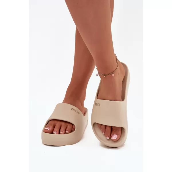  Női papucs BIG STAR SS274722 BÉZS Big Star Shoes 