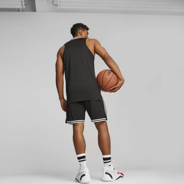  Férfi funkcionális póló PUMA HOOPS TEAM GAME JERSEY 676628-01 PUMA FEKETE 