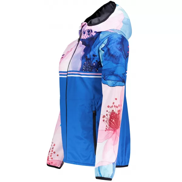  Női prémium softshell kabát ALTISPORT VOJ/ALW117JACK01 KÉK/RÓZSASZÍN 