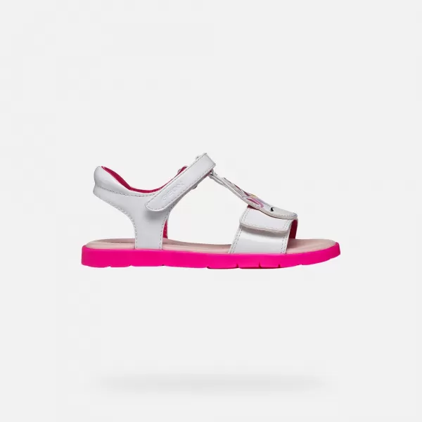  Lány szandál GEOX JOYFOOT J65P1C000HHC1441 FEHÉR 