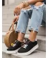Női cipők DSTREET ZY1418 FEKETE