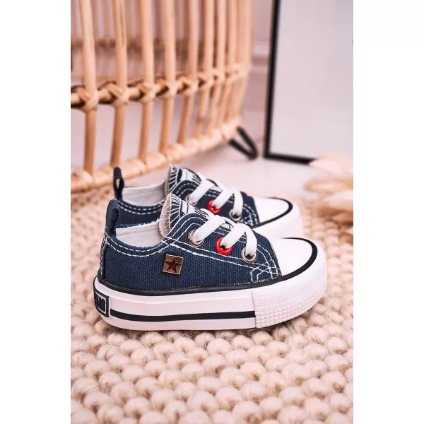  Gyermek tornacipő BIG STAR HH374195 NAVY Big Star Shoes 