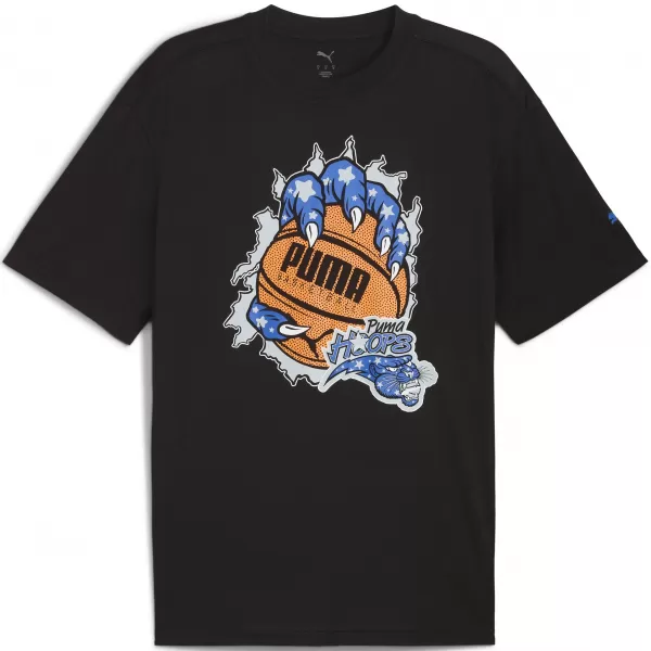  Férfi póló PUMA HOOPAVERSE TEE 3 632891-02 PUMA FEKETE 