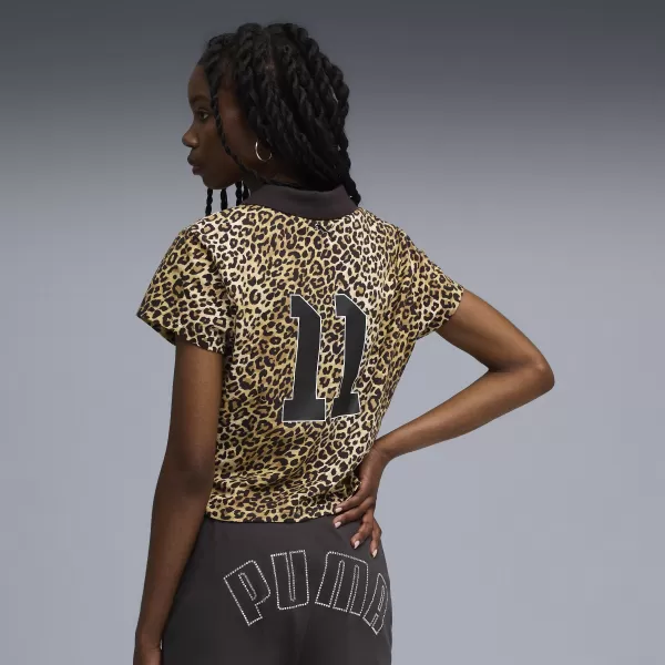  Női póló PUMA X A$AP ROCKY BABY TEE 636099-05 MELEG BÉZS/AOP 