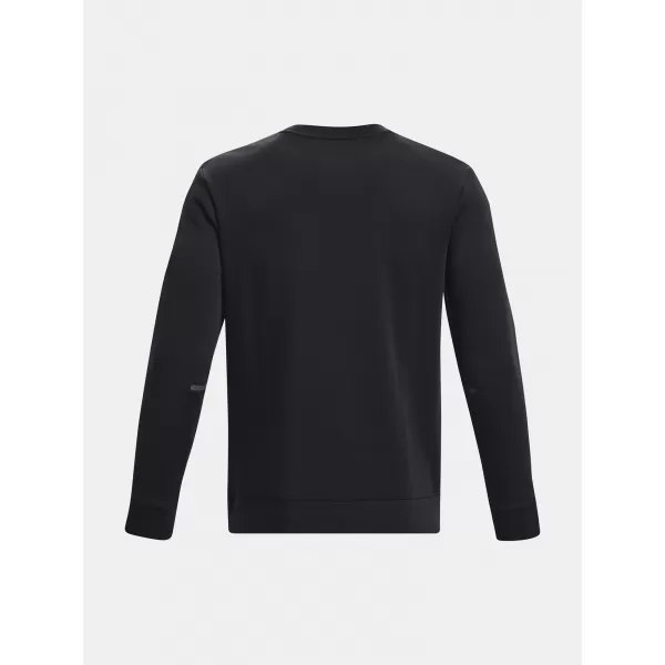  Férfi pulóver UNDER ARMOUR UA UNSTOPPABLE FLC CREW 1381688-001 FEKETE 