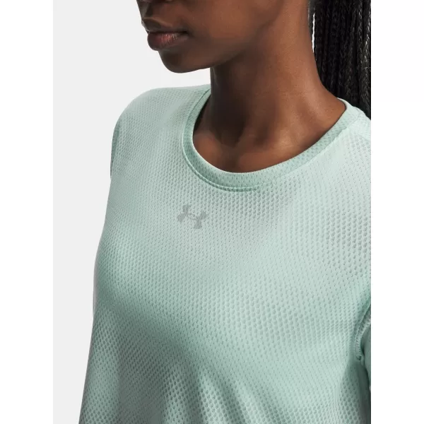  Női póló UNDER ARMOUR UA VELOCITI SHORTSLEEVE 6009540-703 ZÖLD 
