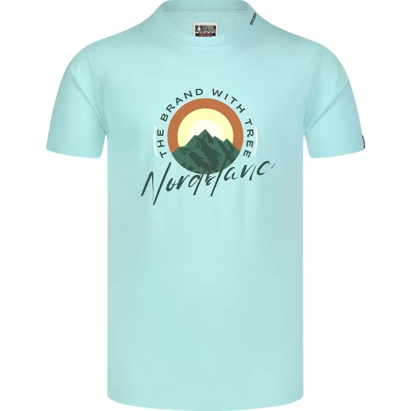  Férfi póló NORDBLANC SUNRISE NBSMT8152 VILÁGOSKÉK 