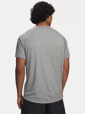 Férfi póló UNDER ARMOUR TECH TEXTURED SS 1382796-709 ZÖLD