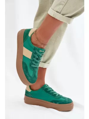 Női tornacipő BIG STAR TT274163 GREEN Big Star Shoes