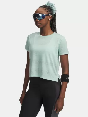 Női póló UNDER ARMOUR UA VELOCITI SHORTSLEEVE 6009540-703 ZÖLD
