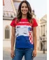 Női prémium póló ALTISPORT VOJ/ALW036HR/TR01 HORVÁTORSZÁG