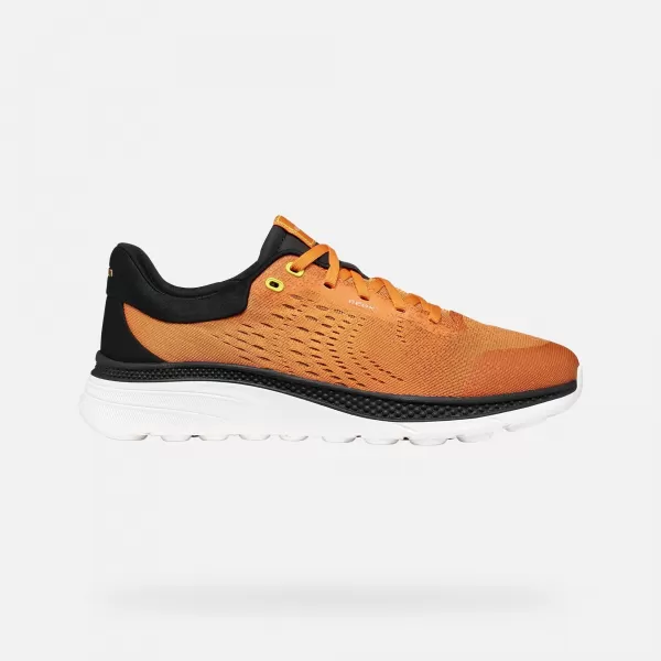  Férfi tornacipő GEOX SPHERICA ACTIF X1 G014569 NARANCS 