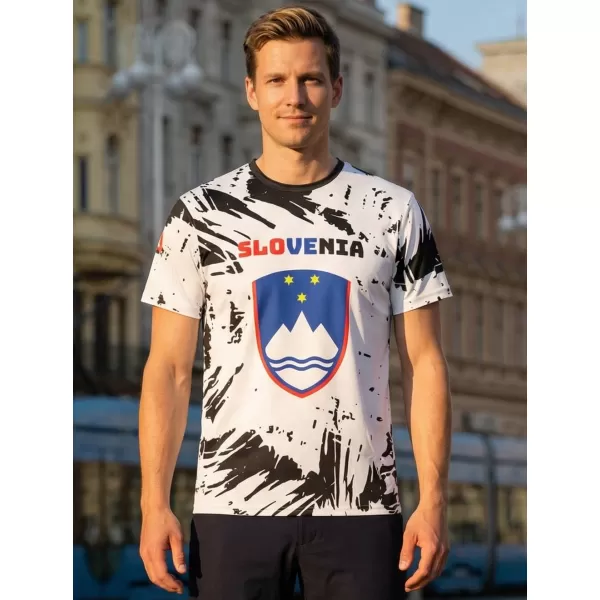  Prémium férfi póló ALTISPORT VOJ/ALM036SI/TR01 ABSZTRAKCIÓ 