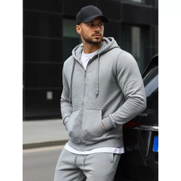  Férfi pulóver DSTREET BX2412 VILÁGOSSZÜRKE 