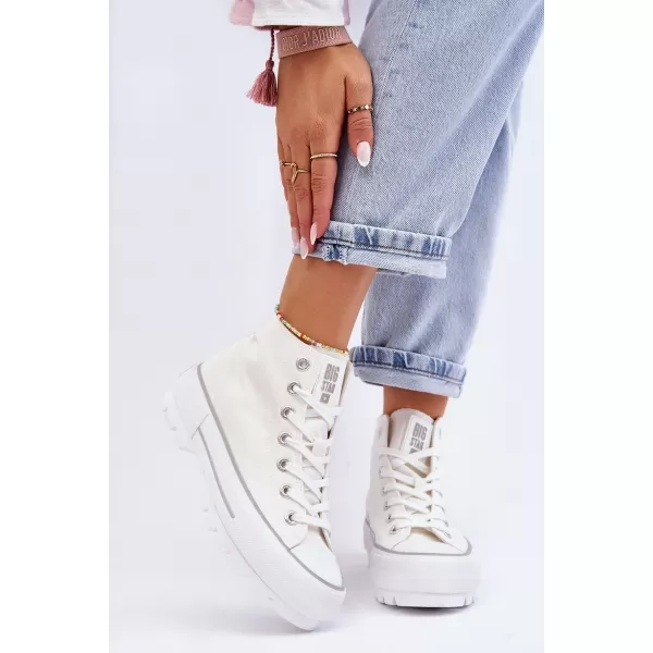  Női tornacipő BIG STAR LL274156 WHITE Big Star Shoes 
