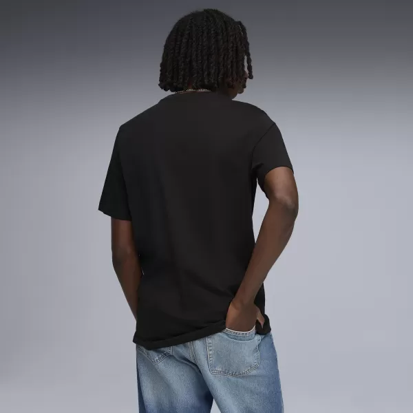  Férfi póló PUMA GRAPHIC TEE 691786_01 PUMA FEKETE 