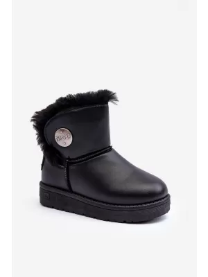 Gyermek hócsizma BIG STAR MM374082 BLACK Big Star Shoes