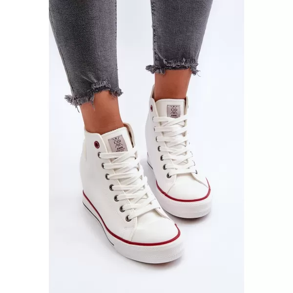  Női tornacipő CROSS NN2R4004 WHITE Cross Jeans 